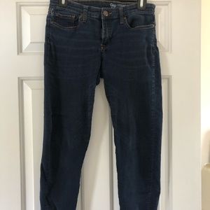 GAP Legging Ankle Jean (Size 6 or 28), Color: Dark Blue